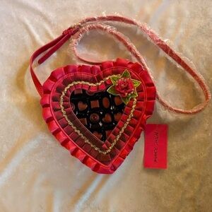RARE BETSEY JOHNSON BOX O' CHOCOLATES CROSSBODY BAG
